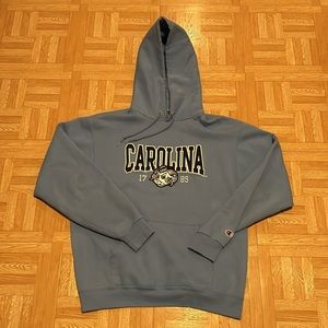 Champion North Carolina Hoodie UNC Blue Men’s Size Medium